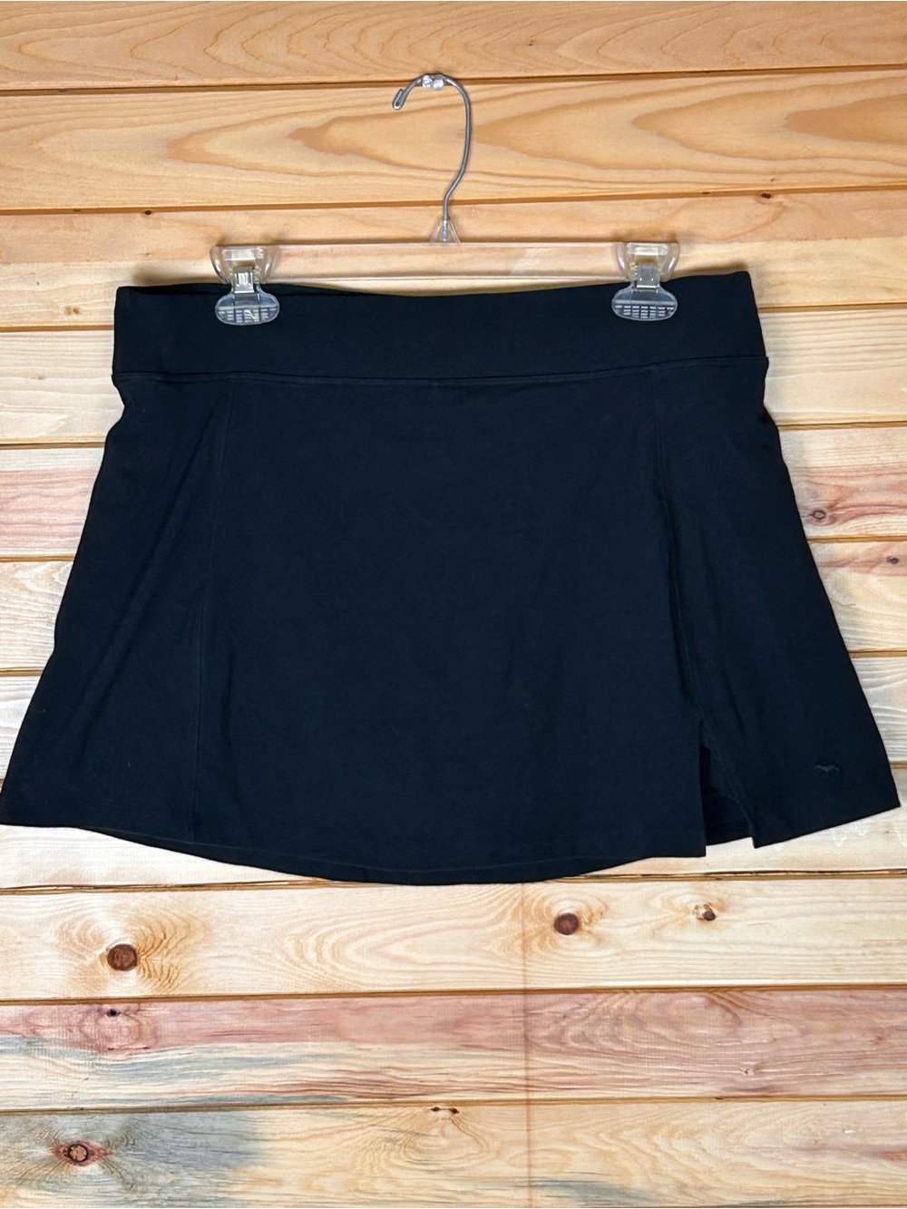 PINK Victoria's Secret Black Activewear Skort